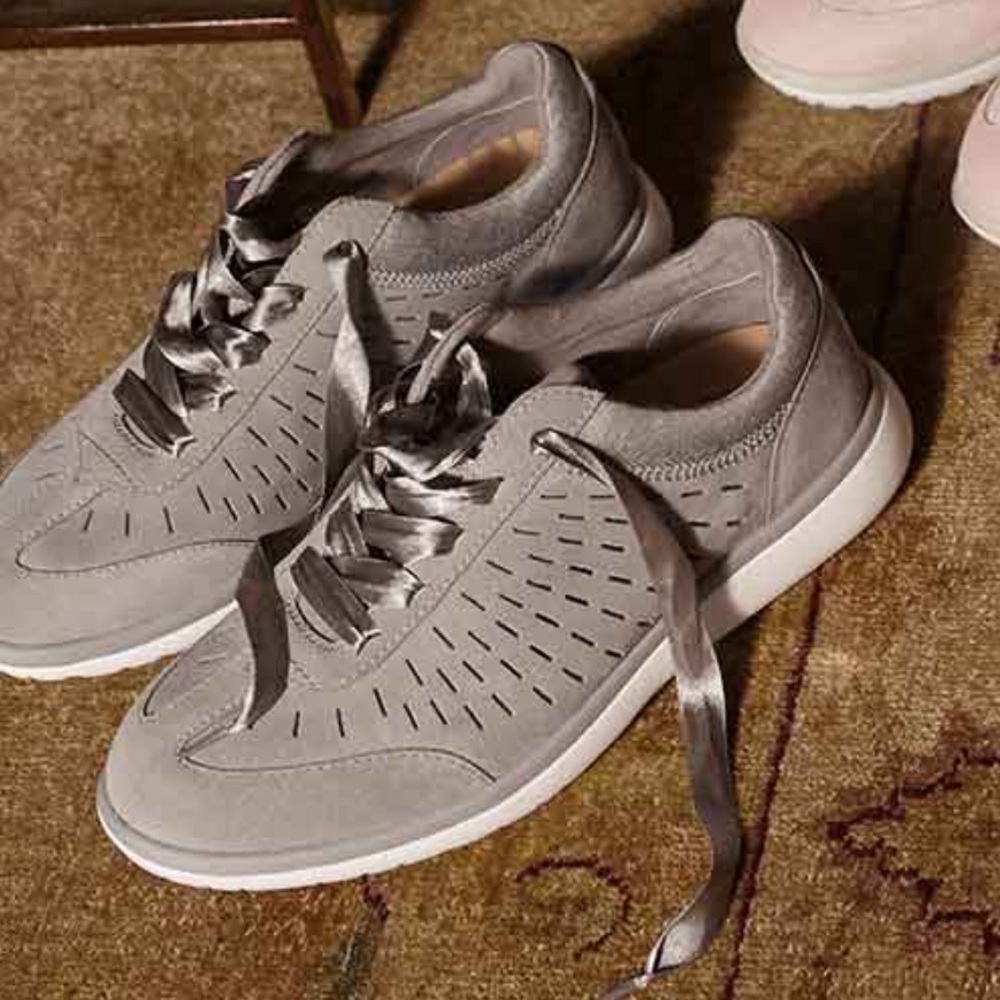 UGG Victoria Pencil Lead Grey Street Sneakers 👟🌈